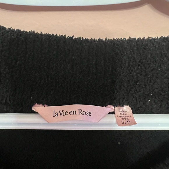 Cozy Black Knit Sweater and Pants Set - Picture 2 of 4